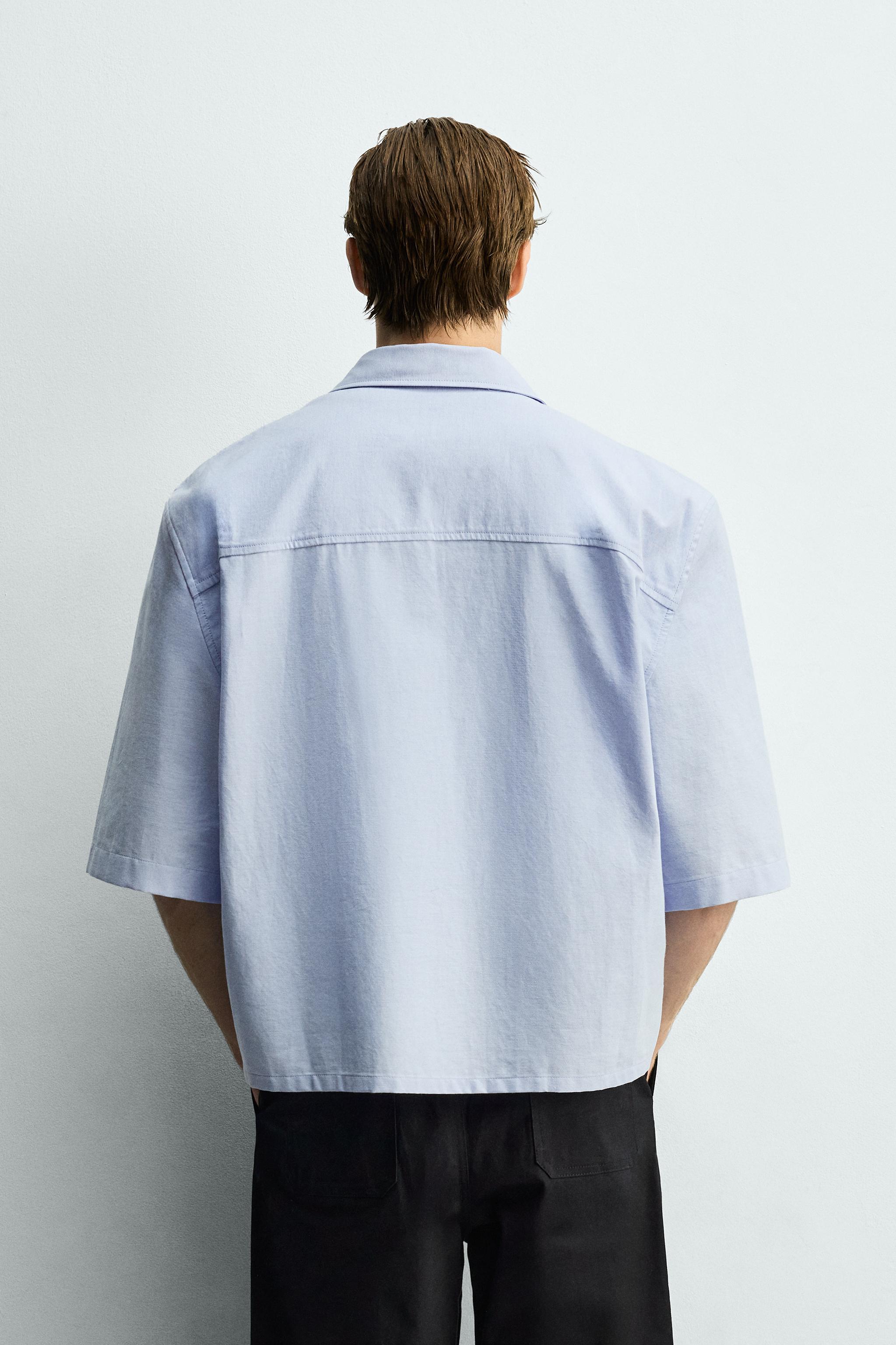 BOXY FIT SHIRT WITH POCKET